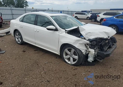 2012 Volkswagen Passat Se from USA, damaged, VIN 1VWBP7A30CC055103